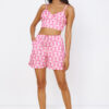Secrets of Summer Crop Top Pink