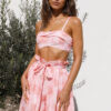 Born of Moonlight Crop Top Pink